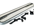 Защита порогов ТехноСфера стальная с алюминиевым листом d63,5 для Toyota Kluger V FOUR_6