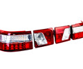 ХалявING! Красные светодиодные фонари клюшки с динамическим повторителем Лексус Стайл для ВАЗ 2110_8