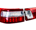 ХалявING! Красные светодиодные фонари клюшки с динамическим повторителем Лексус Стайл для ВАЗ 2110_9