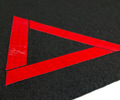 Ворсовая обивка крышки багажника с аварийным знаком для Лада Гранта FL седан_8