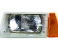 Блок фара левая оранжевый поворотник для ВАЗ 2108, 2109, 21099_0