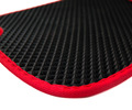ХалявING! Салонные коврики EVA SPC City черный Ромб с красным кантом для ВАЗ 2108-21099, 2113-2115_6