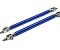 Универсальные синие регулируемые штанги Sal-Man 150мм для переднего бампера_0