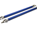 Универсальные синие регулируемые штанги Sal-Man 200мм для переднего бампера_0