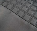 Обивка сидений (не чехлы) черная ткань, центр из ткани на подкладке 10мм с цветной строчкой Ромб, Квадрат для ВАЗ 2108-21099, 2113-2115, 5-дверной Лада 4х4 (Нива) 2131_0