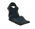 Обивка (не чехлы) сидений Recaro экокожа с алькантарой (цветная строчка Соты) для ВАЗ 2108-21099, 2113-2115, 5-дверной Нива 2131_11