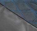 Обивка сидений (не чехлы) экокожа с алькантарой (цветная строчка Ромб, Квадрат) для Шевроле Нива до 2014 г.в._0