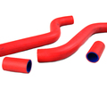 Патрубки радиатора армированный каучук красные для карбюраторных ВАЗ 2108-21099_0