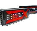 Задние диодные фонари TheBestPartner Иксы с прозрачным стеклом для ВАЗ 2108-21099, 2113, 2114_0