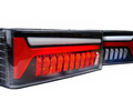 Задние диодные фонари Пианино (топорики) TheBestPartner с прозрачным стеклом для ВАЗ 2108-21099, 2113, 2114_0
