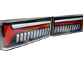 Задние диодные фонари Пианино (топорики) TheBestPartner с прозрачным стеклом для ВАЗ 2108-21099, 2113, 2114_10