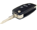 Ключ выкидной в стиле Ауди Эконом без чипа (пустой) для ВАЗ 2101-2107, Лада 4х4, Нива Легенд_0