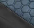 Обивка сидений (не чехлы) ткань с алькантарой (цветная строчка Соты) для Лада Приора седан_0