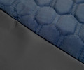 Обивка (не чехлы) сидений Recaro экокожа с алькантарой (цветная строчка Соты) для ВАЗ 2110, Лада Приора седан_0