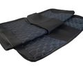 Обивка сидений (не чехлы) ткань с алькантарой (цветная строчка Соты) для ВАЗ 2110_10