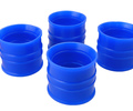 Комплект синих силиконовых соединительных муфт ресивера для ВАЗ 2112_0