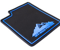 Комплект противоскользящих ковриков Off-Road Pioneer с синей окантовкой для Шевроле Нива, Лада Нива Тревел_13
