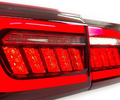 Фонари светодиодные в стиле Ауди RS для ВАЗ 2110 красные _7
