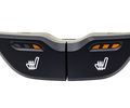 Блок кнопок обогрева сидений АВАР 3-уровневый с оранжевой индикацией и белой подсветкой для Лада Веста_0