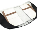 Обивка (не чехлы) сидений Recaro (черная ткань, центр Искринка) для ВАЗ 2108-21099, 2113-2115, 5-дверной Нива 2131_14