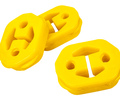 Комплект подушек глушителя желтый полиуретан CS20 COMFORT для Лада Приора_4