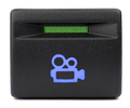 Пересвеченная кнопка включения видеорегистратора с индикацией для Лада Приора, Калина 2, Гранта, Гранта FL, Нива Легенд_0
