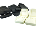Комплект для сборки сидений с обивкой из черной ткани с центром Скиф для ВАЗ 2110_0