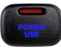 Пересвеченная кнопка Power USB с индикацией для ВАЗ 2113-2115, Лада Калина, Нива Тревел, Шевроле Нива_0