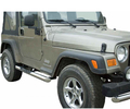 Защита порогов ТехноСфера d76 из нержавеющей стали для Jeep Wrangler 1996-2006 г.в._0