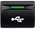 Пересвеченная кнопка USB с индикацией для Лада Приора, Калина 2, Гранта, Гранта FL, Нива Легенд_7