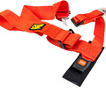 Ремни безопасности 4-точечные Street OMP Style красные_7