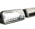 Светодиодные (LED) подфарники Sal-Man 3200-6200lux 11 полос (ДХО, бегущий поворотник, прожектор, дальний свет) для Лада 4х4, Нива Легенд_17