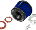 Универсальный синий воздушный фильтр нулевого сопротивления APExi для Лада и иномарок_0