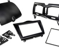Комплект переходной рамки для установки магнитолы 2DIN с центральным вещевым ящиком и рамкой сопла для Лада Калина 2, Гранта FL_0