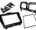 Рамка переходная для установки магнитолы 2DIN набор с рамкой сопла для Лада Гранта FL, Калина 2_0