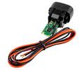 USB зарядное на 2 слота для ВАЗ 2108-21099, 2110-2112 с европанелью, 2113-2115, Лада Калина, Нива Тревел, Шевроле Нива _12