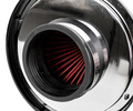 Универсальный конический фильтр нулевого сопротивления в корпусе карбон для инжекторных Лада и иномарок_11