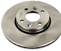 Вентилируемые передние тормозные диски BYSUN PARTS R15 без насечек и перфорации для Лада Веста, Икс Рей, Ларгус, Renault Logan, Sandero, Megane, Clio, Nissan Micra, Note, Tiida_6