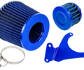 Комплект синих воздушных фильтров нулевого сопротивления (воздушный и картерных газов) MR с синим кронштейном Sal-Man для 16 кл ВАЗ 2110-2112, 2113, 2114 (Супер-Авто), Лада Гранта, Гранта FL, Калина, Калина 2, Приора_0