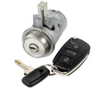 Замок зажигания с выкидным ключом в стиле Ауди без чипа (пустой) для ВАЗ 2101-2107, Лада 4х4, Нива Легенд_0