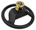 Руль обтянутый экокожей с перфорацией для ВАЗ 2108-21099, 2113-2115, 2110-2112_8
