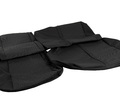 Обивка (не чехлы) сидений Recaro (черная ткань, центр Искринка) для ВАЗ 2111, 2112, Лада Приора хэтчбек, универсал_10