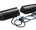 Светодиодные фары 90W c подфарниками Sal-Man 6 полос для Лада 4х4, Нива Легенд_21