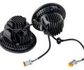 Светодиодные фары 90W c подфарниками Sal-Man 11 полос для Лада 4х4, Нива Легенд_24
