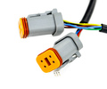 Светодиодные фары 90W c подфарниками Sal-Man 11 полос для Лада 4х4, Нива Легенд_31