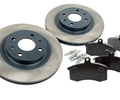 Вентилируемые передние тормозные диски МАВИКО Standart R14 с тормозными колодками BREMBO для ВАЗ 2110-2112, Лада Гранта, Гранта FL, Калина, Калина 2, Приора, Датсун_0