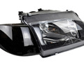 Правая блок фара ML под Bosch с черным корпусом, маской, поворотником и прозрачным стеклом для ВАЗ 2113-2115_0
