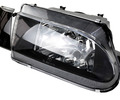 Правая блок фара ML под Bosch с черным корпусом, маской, поворотником и прозрачным стеклом для ВАЗ 2113-2115_7