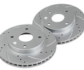 Вентилируемые передние тормозные диски МАВИКО PRO с насечками и перфорацией для Chevrolet Lacetti, Lanos_0