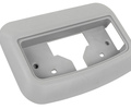 Рамка крепления заднего плафона подсветки салона серая для Лада Приора_5